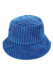 Solid Corduroy Bucket Hat