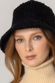 Solid Corduroy Bucket Hat