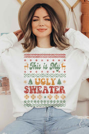 Ugly Sweater Christmas Graphic Sweatshirt