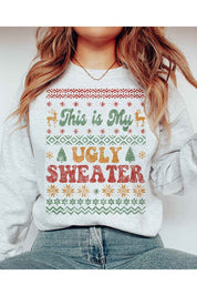Ugly Sweater Christmas Graphic Sweatshirt