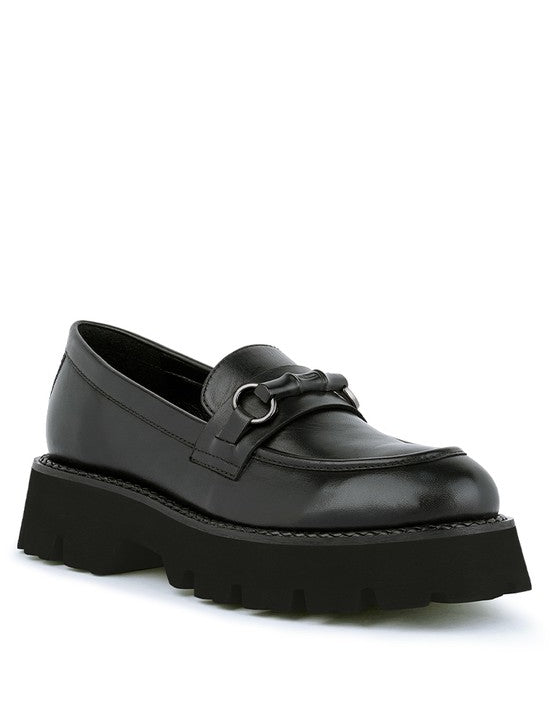 CHEVIOT Chunky Leather Loafers