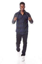 Men's Flannel Hoodie
