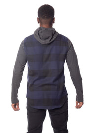 Men's Flannel Hoodie
