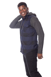 Men's Flannel Hoodie
