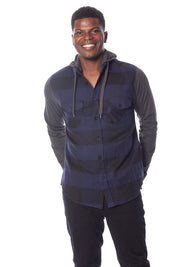 Men's Flannel Hoodie