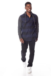 Men's Flannel Hoodie