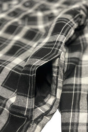Mens Quilted Padded Flannel