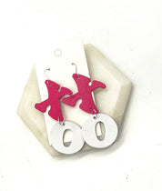 XO Love Hugs Leather Earrings