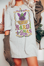 MARDI GRAS FESTIVAL GRAPHIC TEE