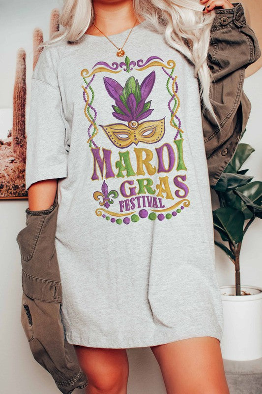 MARDI GRAS FESTIVAL GRAPHIC TEE