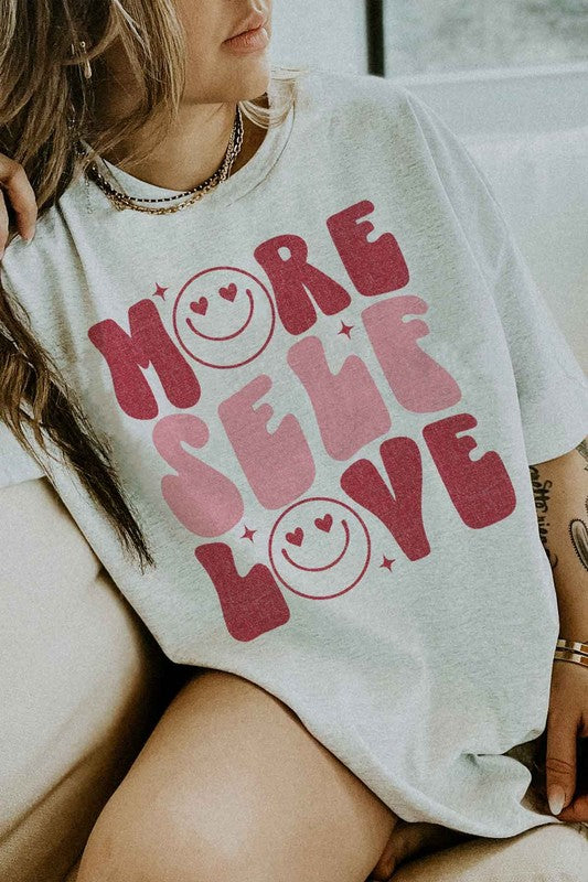 MORE SELF LOVE VALENTINE GRAPHIC TEE