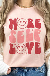 MORE SELF LOVE VALENTINE GRAPHIC TEE