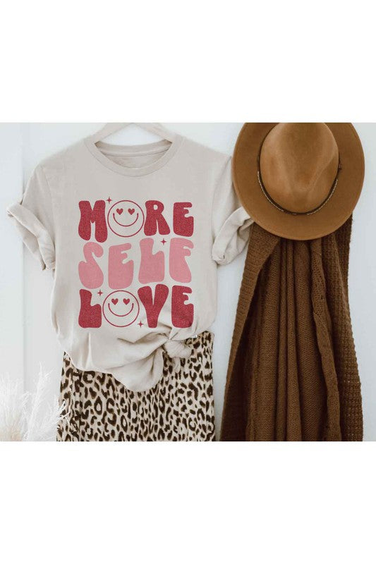 MORE SELF LOVE VALENTINE GRAPHIC TEE