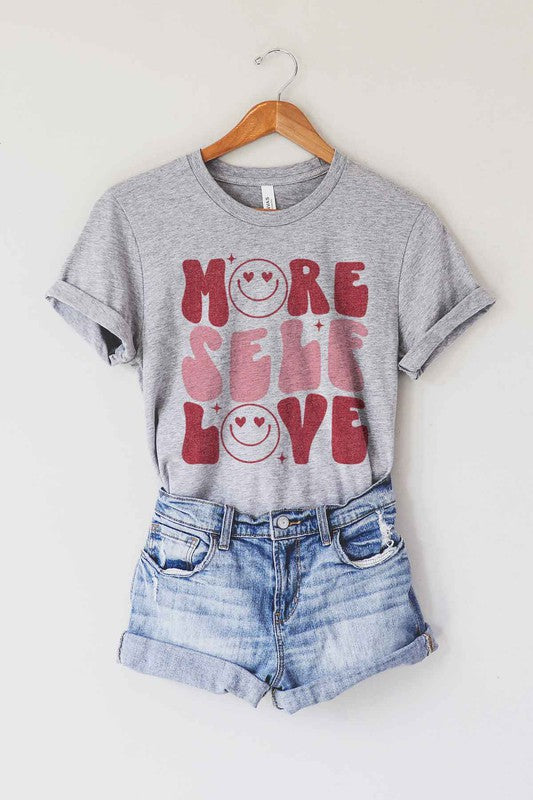 MORE SELF LOVE VALENTINE GRAPHIC TEE