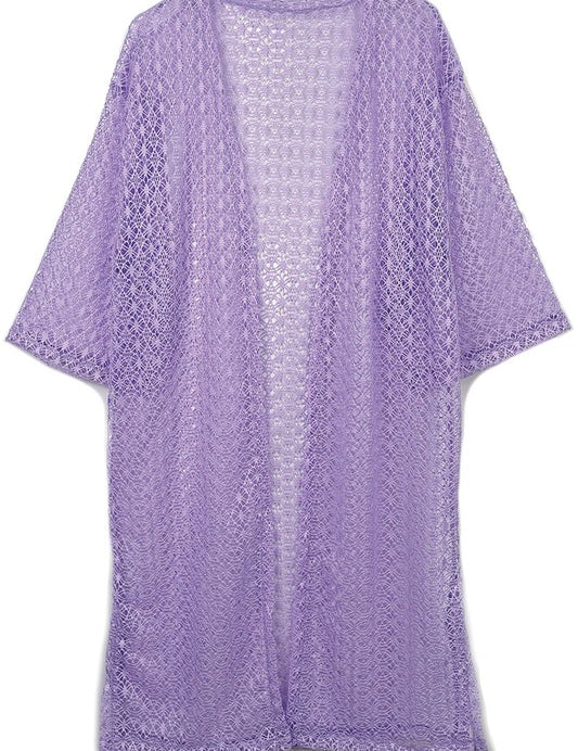 Mesh Light Weight Summer Cardigan