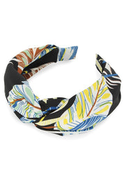 Tropical Printed Twisted Headband
