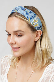 Tropical Printed Twisted Headband