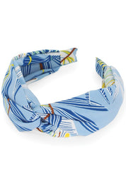 Tropical Printed Twisted Headband
