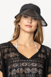 Meshed Wide Banded Visor