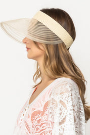 Meshed Wide Banded Visor