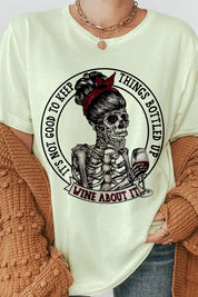 Funny Skeleton Graphic Tee