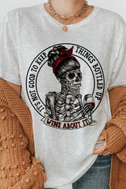 Funny Skeleton Graphic Tee