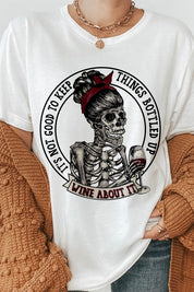 Funny Skeleton Graphic Tee