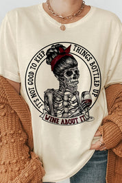 Funny Skeleton Graphic Tee