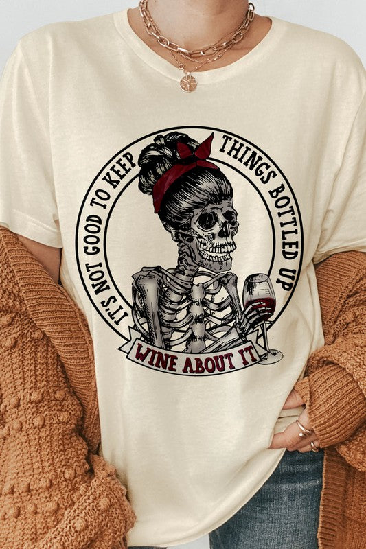 Funny Skeleton Graphic Tee