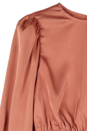 Dressed Up Satin Two Piece Mermaid Dress Set